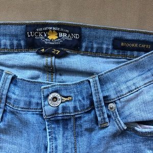Lucky Brand Brooke Capri Jeans